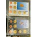 WORLD EURO SPECIMEN ALBUM . 21 COIN SETS . VERY RARE 
